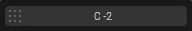 MIDI clip widget