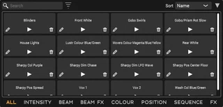 Preset browser